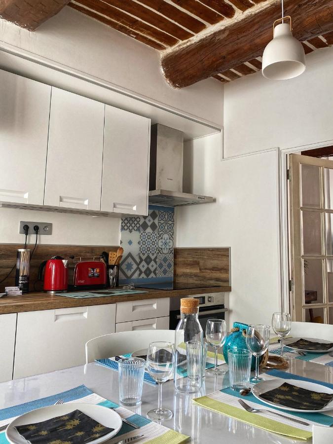 Escapade A Sanary, Au Coeur Du Village, 200M Du Port,Clim,Wifi,Parking Kültér fotó